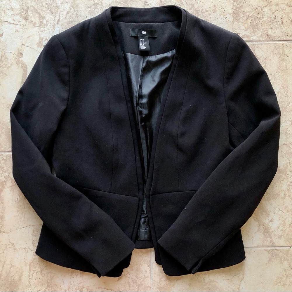 Black H&M Blazer, size 10